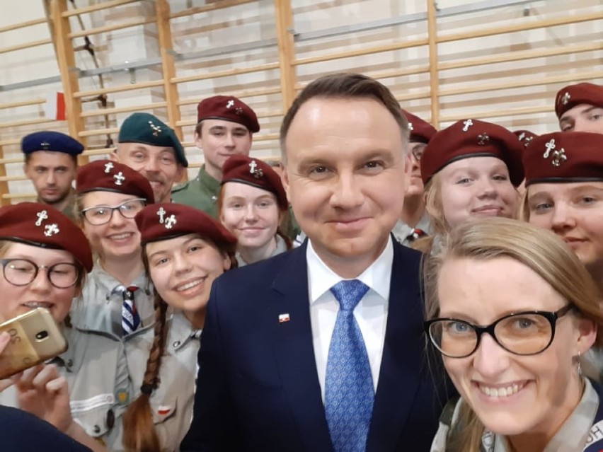 Prezydent Andrzej Duda odwiedził Jarocin