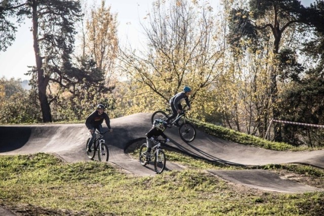 Wkrótce w Lasku Miejskim w Brodnicy dzięki funduszom z Budżetu Obywatelskiego ma zostać zbudowany singletrack z elementami pumptracku