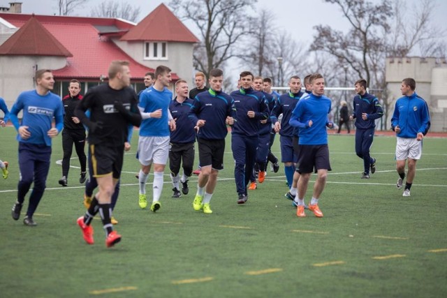 MKS Władysławowo - trening w OPO Cetniewo