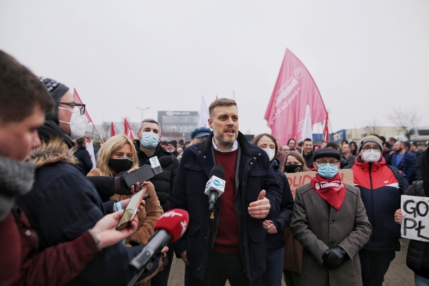 24 stycznia rozpoczął się strajk generalny pracowników...