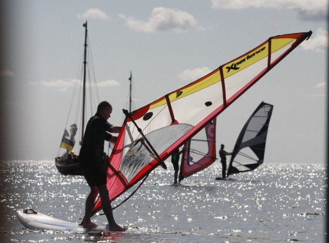 Windsurfing na Zatoce Puckiej