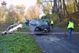 Śmiertelny wypadek w Zakrzówku. Nie żyje 63-letni kierowca