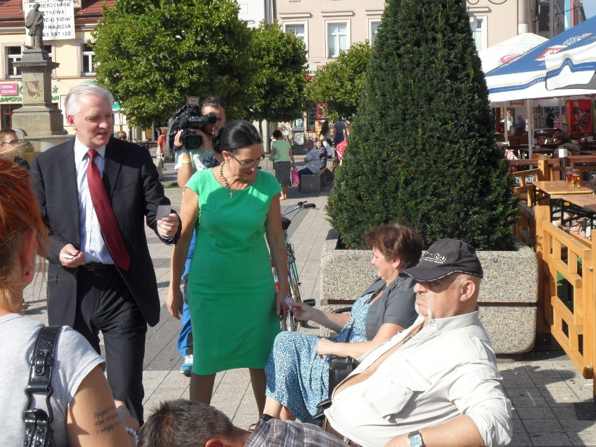 Jarosław Gowin w Rybniku poparł Izabelę Kloc