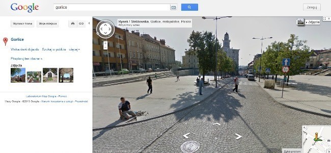 Google Street View w Gorlicach