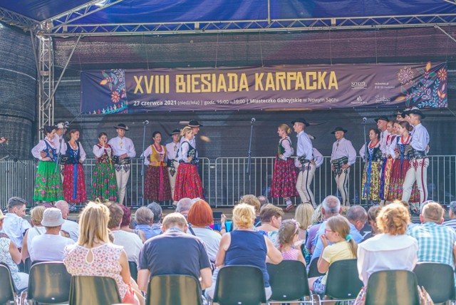 To już 18. odsłona Biesiady Karpackiej. Na szczęście w niedzielę dopisała pogoda