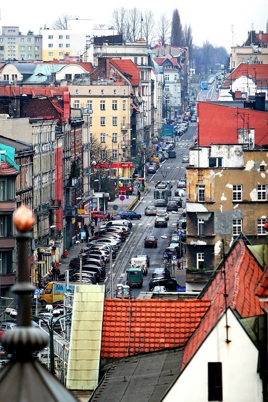 Ulica Kościuszki w Katowicach