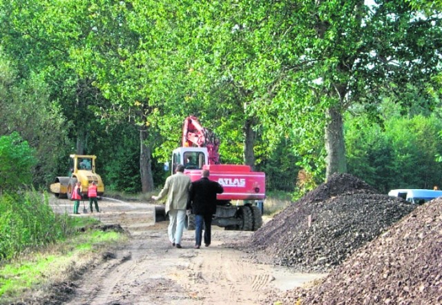 W gminie sukcesywnie prowadzi się remonty dróg