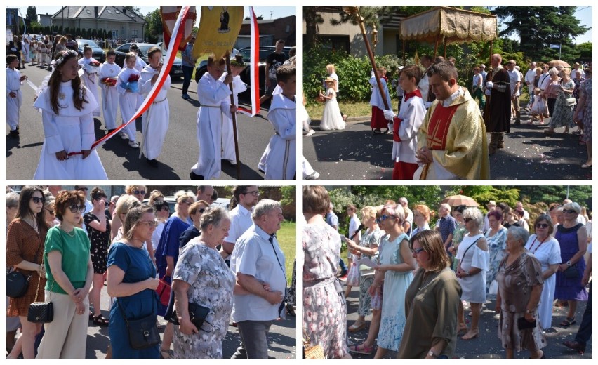 Boże Ciało 2023 w Pleszewie. Tłumy wiernych na procesji...