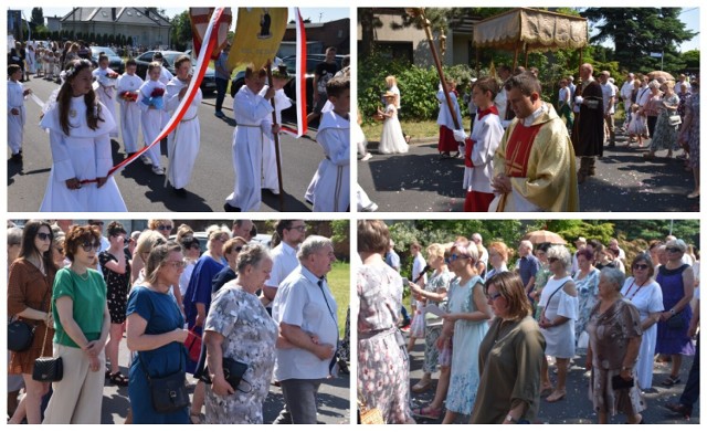 Boże Ciało 2023 w Pleszewie. Tłumy wiernych na procesji Bożego Ciała w parafii pw. św. Floriana w Pleszewie