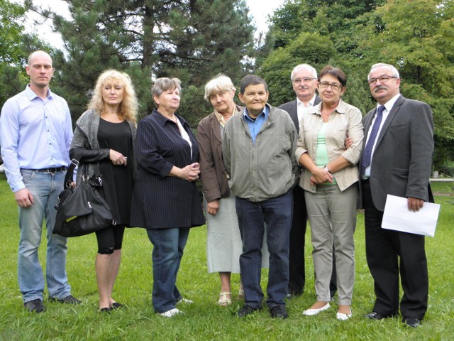 Protest w Rybniku: mieszkańcy nie chcą zniszczenia parku.