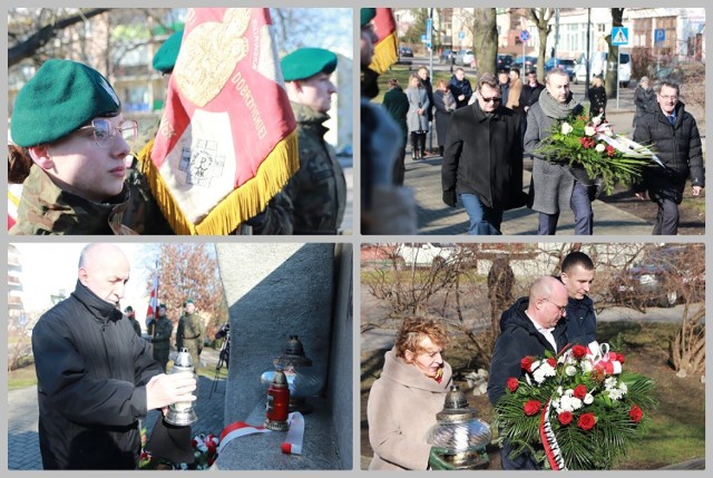 Obchody 80. rocznicy powstania Armii Krajowej we Włocławku, 14 lutego 2022 roku.