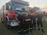Strażacy z Głogowa walczą z pożarami w Grecji. Zobaczcie ich w akcji