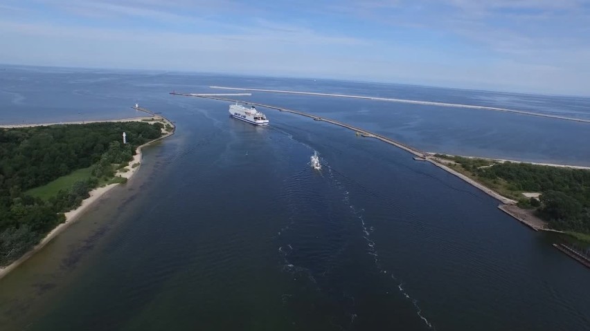 Lot dronem nad Świnoujściem. Zobaczcie niesamowite wideo