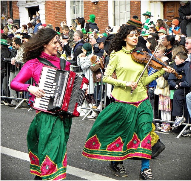 Saint Patrick's Day (Irish: Lá Fhéile Pádraig) in Dublin 17.03.2010