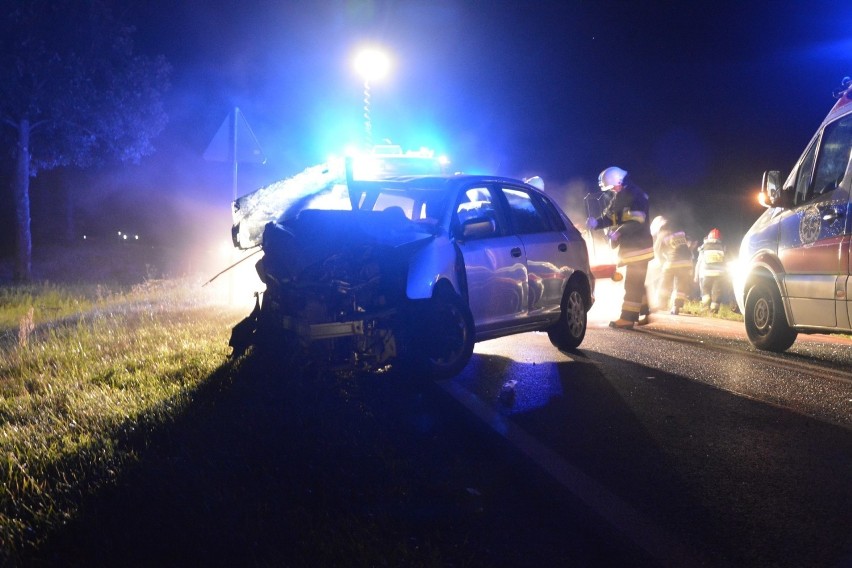 Groźny wypadek na DK25 w miejscowości Nowa Wieś.