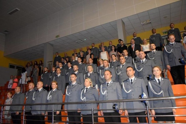 Na zdjęciu uroczystość Święta Policji z 2018 roku