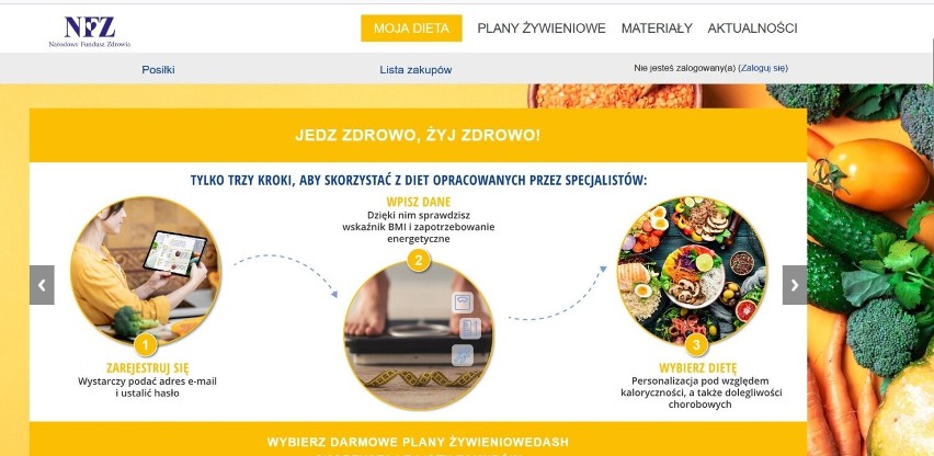 Co jeść, gdy chorujemy przewlekle? W planowaniu specjalistycznych posiłków pomogą bezpłatne diety NFZ oparte o zdrową dietę DASH