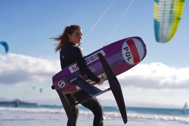 Gdynianka Magdalena Woyciechowska to polska nadzieja w kitesurfingu