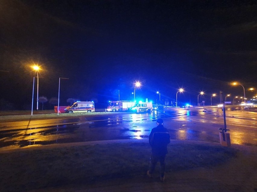 40-letni mężczyzna zginął w wypadku na ul. Lwowskiej w Przemyślu. Pieszego potrącił 29-latek w audi