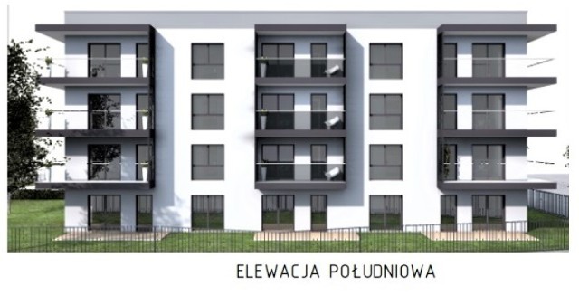 Budynek wielorodzinny z 26 mieszkaniami powstać ma na ul. Baczyńskiego w Sępólnie Krajeńskim.