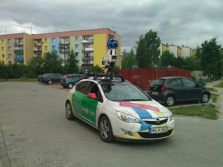 Samochód Google Street View w Jaworznie - dostajemy sygnały od Czytelników [ZDJĘCIA]