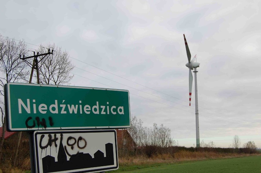 Powiat nowodworski: Pierwszy wiatrak już stoi
