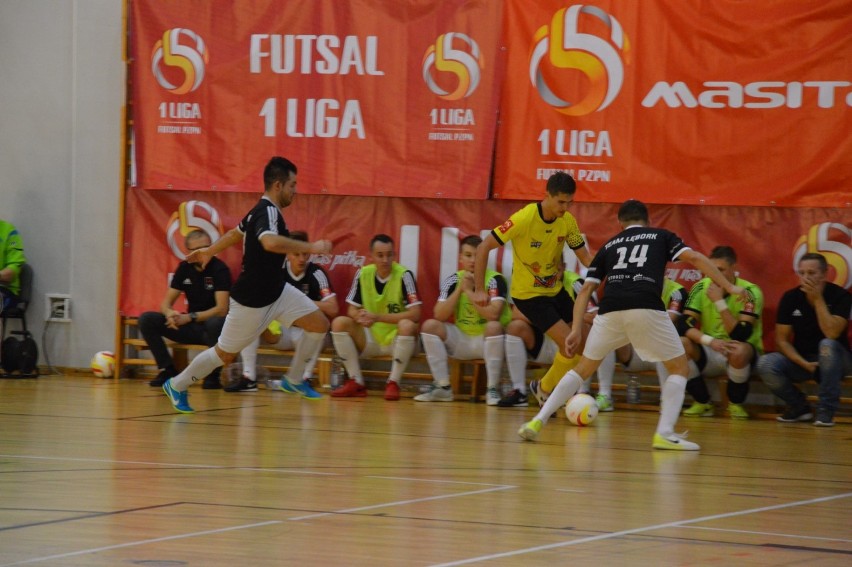 Futsal. I liga. LSSS Lębork - DTS Helios Białystok 3-2