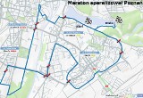 Poznański maraton sparaliżował miasto [MAPA]