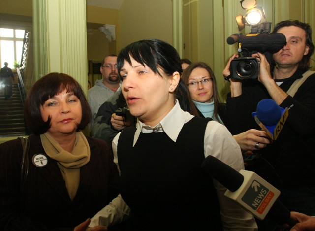 Wyroku wysłuchała Aneta Krawczyk