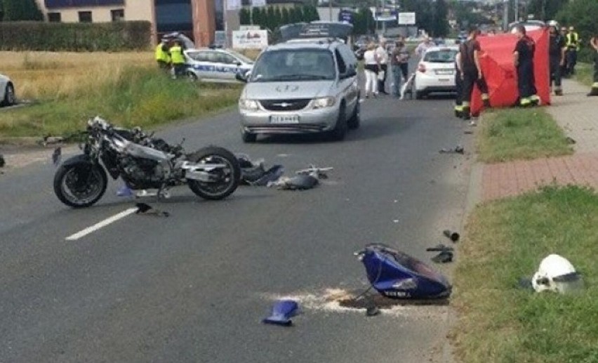 Uwaga motocykliści: Nie bądźcie dawcami nerek. Wstrząsające zdjęcia z wypadków!