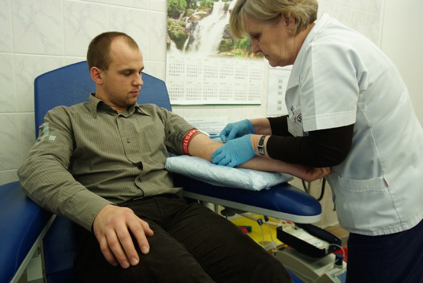 WOŚP 2014 Tarnów. Zbiórka krwi w ramach XXII WOŚP [ZDJĘCIA]