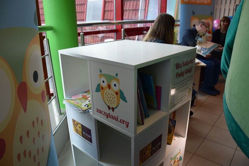 Otwarcie Zaczytanej Biblioteki w szpitalu w Chorzowie....