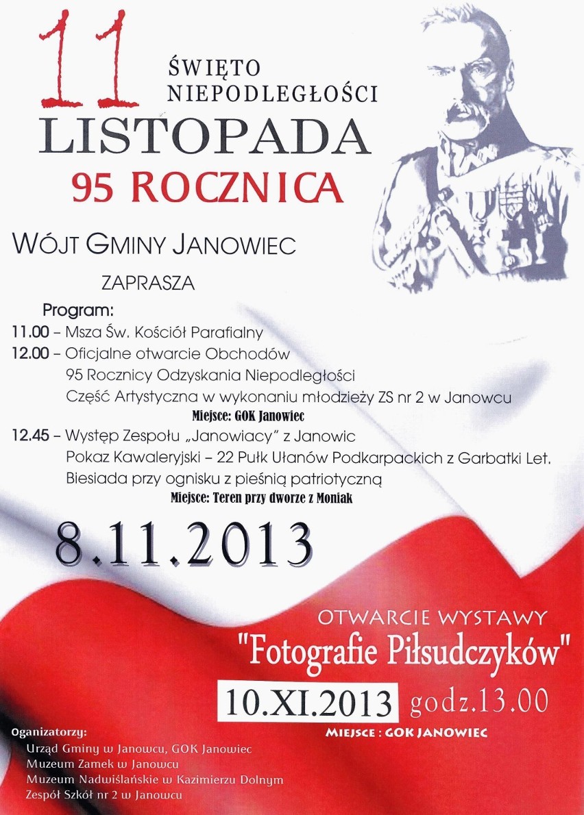 Muzeum Nadwiślańskie w Kazimierzu Dolnym – program na listopad 2013