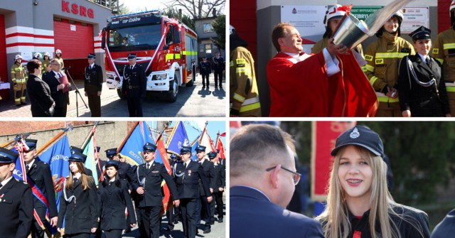 W niedzielę 30 kwietnia w Ożarowie w gminie Mokrsko zorganizowano uroczystość oficjalnego przekazania i poświęcenia nowego samochodu ratowniczo-gaśniczego. Wręczono również odznaczenia strażackie