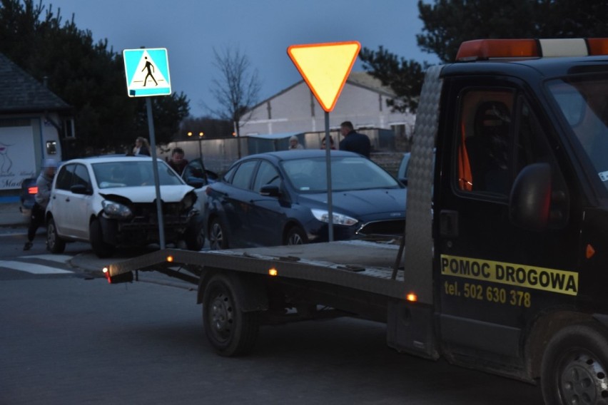 W Wągrowcu doszło do zderzenia dwóch samochodów 