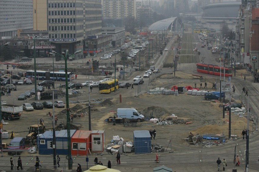 Przebudowa centrum Katowic