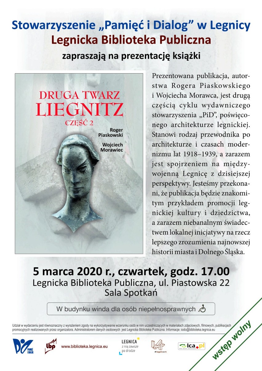 Promocja drugiej części książki „Druga twarz Liegnitz”