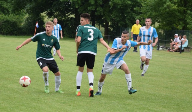 Mecz piłki nożnej Zryw Rzeczyca - Promień Żary 0:2