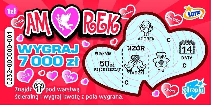 7.000 zł od Lotto na wyjątkowe Walentynki!