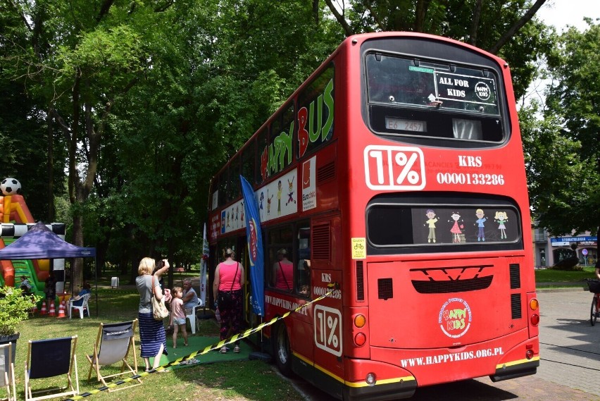 Tak było podczas wizyty Happy Busa w Wieluniu w 2021 roku