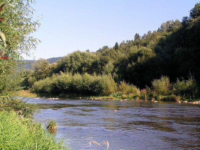 Maków Podhalański &#8211; rzeka Skawa