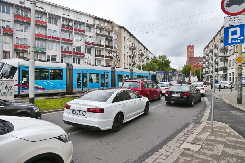 Wrocław. Dramat kierowców na Podwalu i Sądowej. Zobaczcie zdjęcia