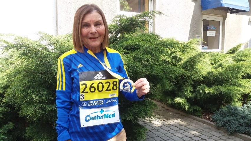 Barbara Prymakowska, choć biegać zaczęła, dopiero mając 58...