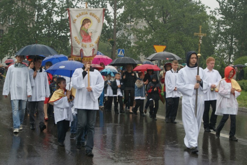 Procesja Bożego Ciała w Będzinie-Syberce