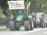 Ciągniki na ulicach Łomży. Kolejne protesty rolników w województwie podlaskim [zdjęcia] [21.10.2020]