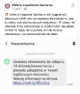 Dostałeś SMS o nałożeniu kwarantanny? To oszustwo!