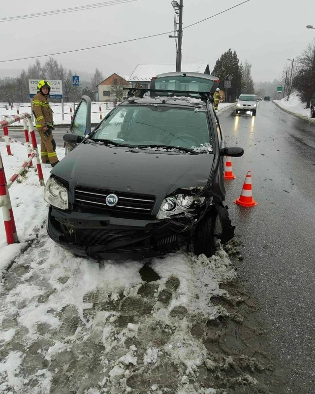 Wypadki w Wigilię na drogach w powiecie krakowskim