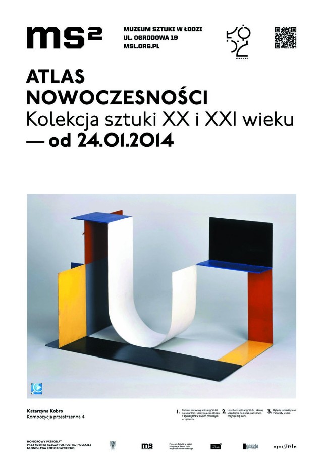 Atlas nowoczesności. Kolekcja sztuki XX i XXI wieku - to nowa wystawa w ms2 w Łodzi