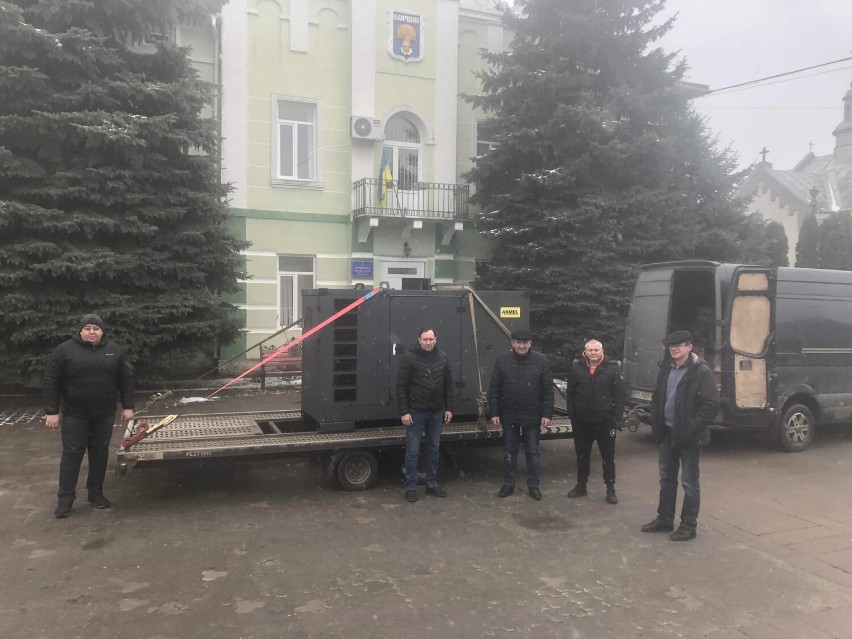 Pomoc humanitarną Jastrzębia dla Borszczowa przekazano w...