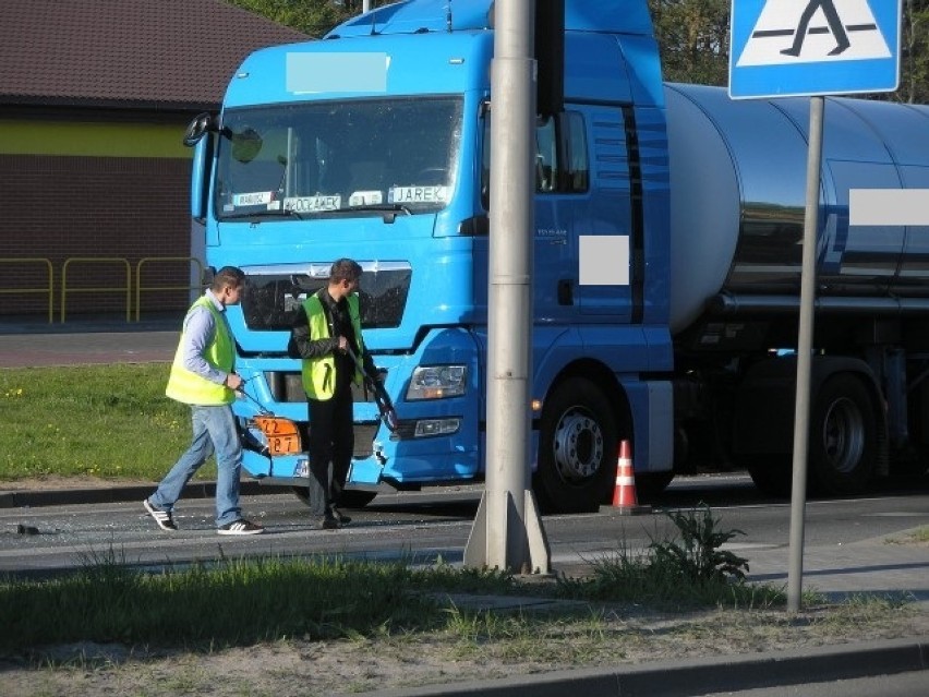 Zderzenie busa z cysterną w Wejherowie